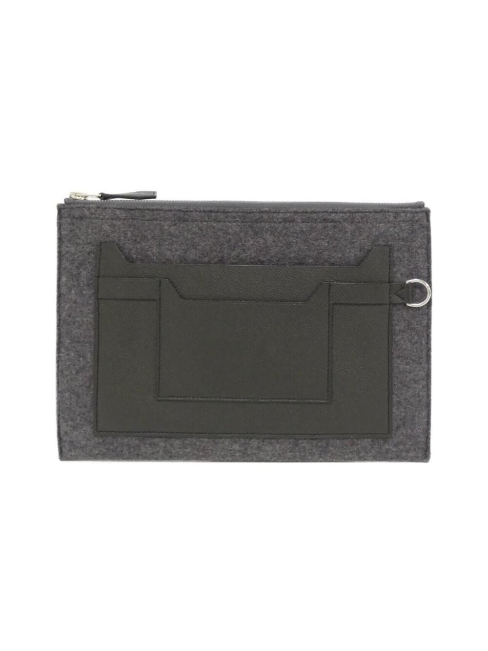 Hermes Todo Pouch Gray